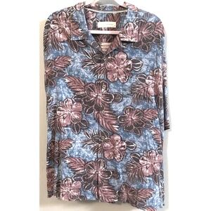 Tommy Bahamas Mens Sz 2XL Button Shirt EUC